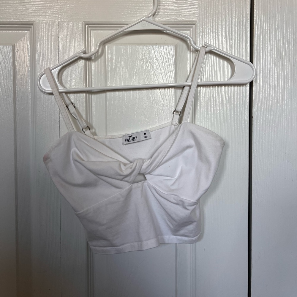 Hollister Front Twist Tank Top